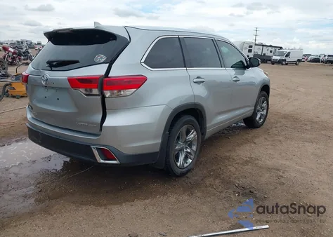 2019 Toyota Highlander Limited Platinum from USA, damaged, VIN 5TDDZRFH5KS975120